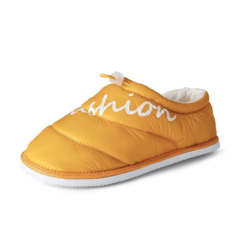 

Winter Warm Men And Women Casual Home Cotton Shoes Unisex Sneakers House Couple Floor Slippers Woman Plush Sliders Plus Size