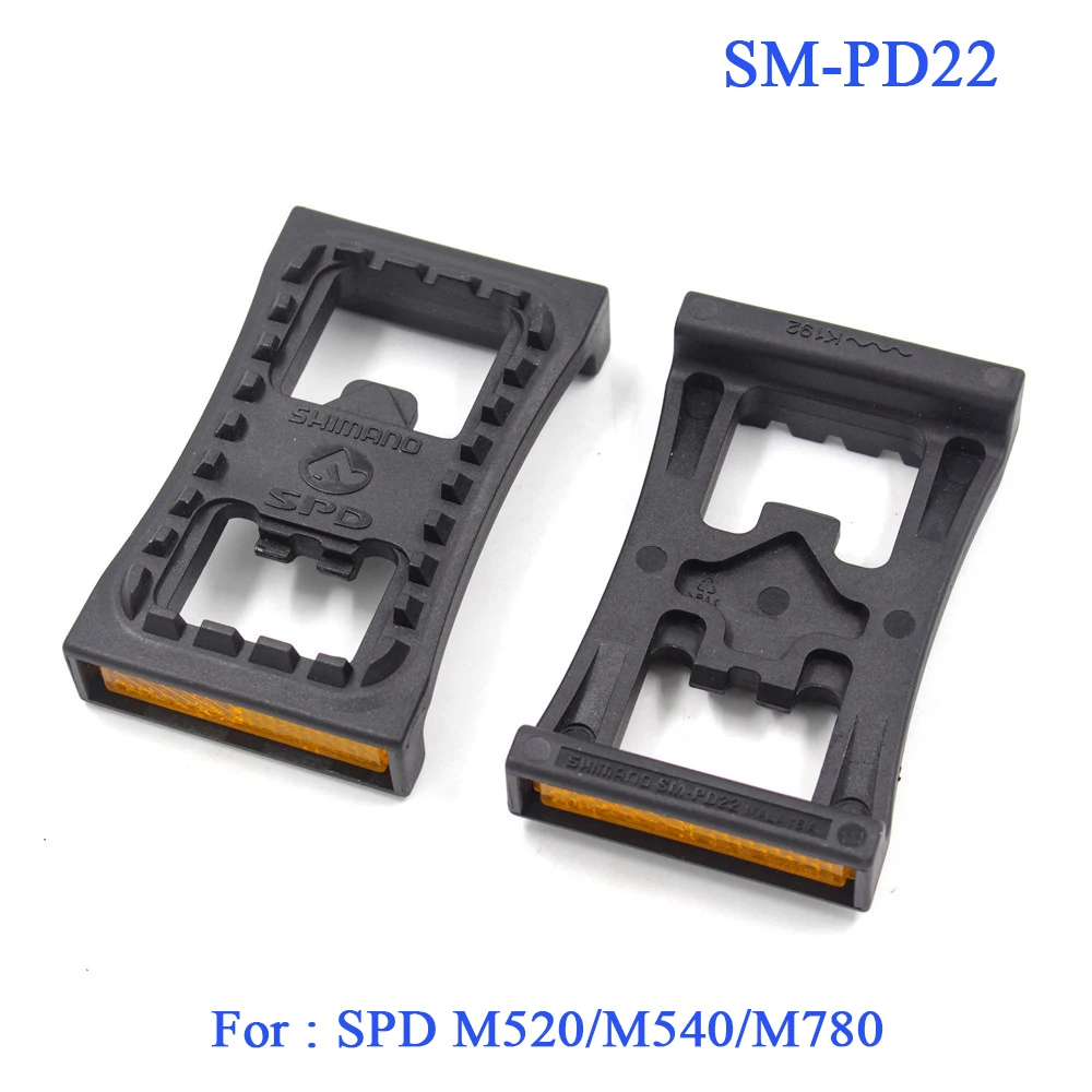 

MTB Pedal Cleats Flat Adapter Original SM PD22 Self Locking Pedal Flat Plate Conversion device Suitable for SPD M520 M540 M780