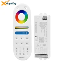 smart led controller wifi bt 5 in 1 2 4ghz rf rgbcct remote controller for full color rgbw rgb dual white led strip