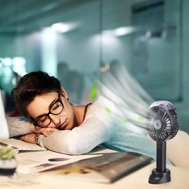 

Humidifier Spray Fan USB Rechargeable Mini Handheld Humidifier Fan For Summer