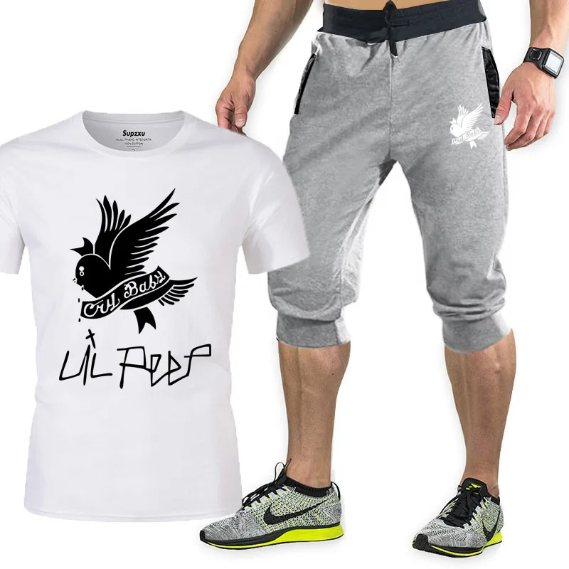 

2021 New Men's Brand Sportswear Shorts Set Short Sleeve Breathable T-Shirt And Shorts Casual Wear Men's Basketball Training Suit