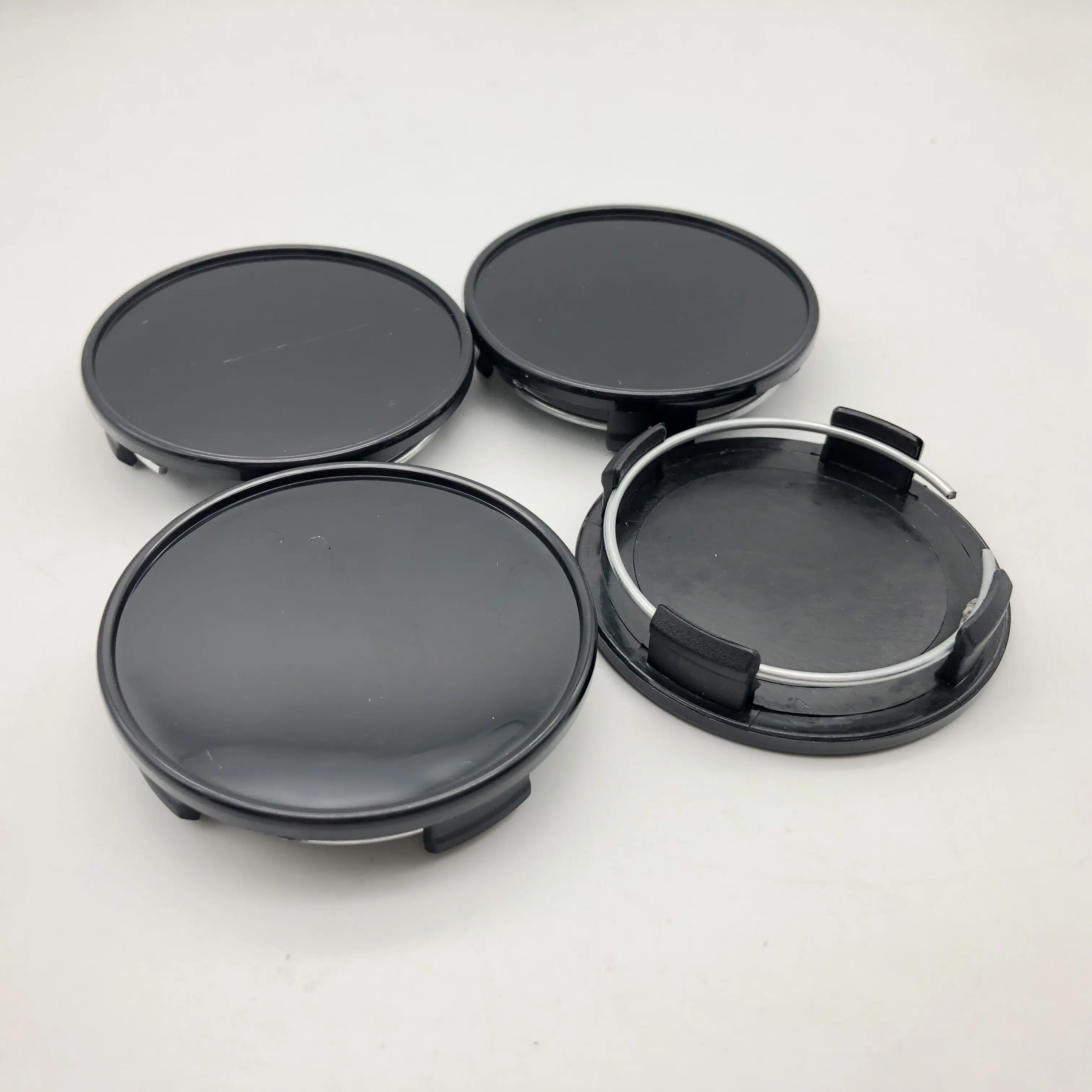 Колпачки для ступицы колеса 4 шт./лот 65 мм без логотипа черные серебристые серые