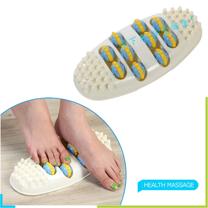 

CN Herb Oval He Zhengpin Foot Roller Foot Acupoints Foot Plate Health Care Massage, Foot Massager Free shipping