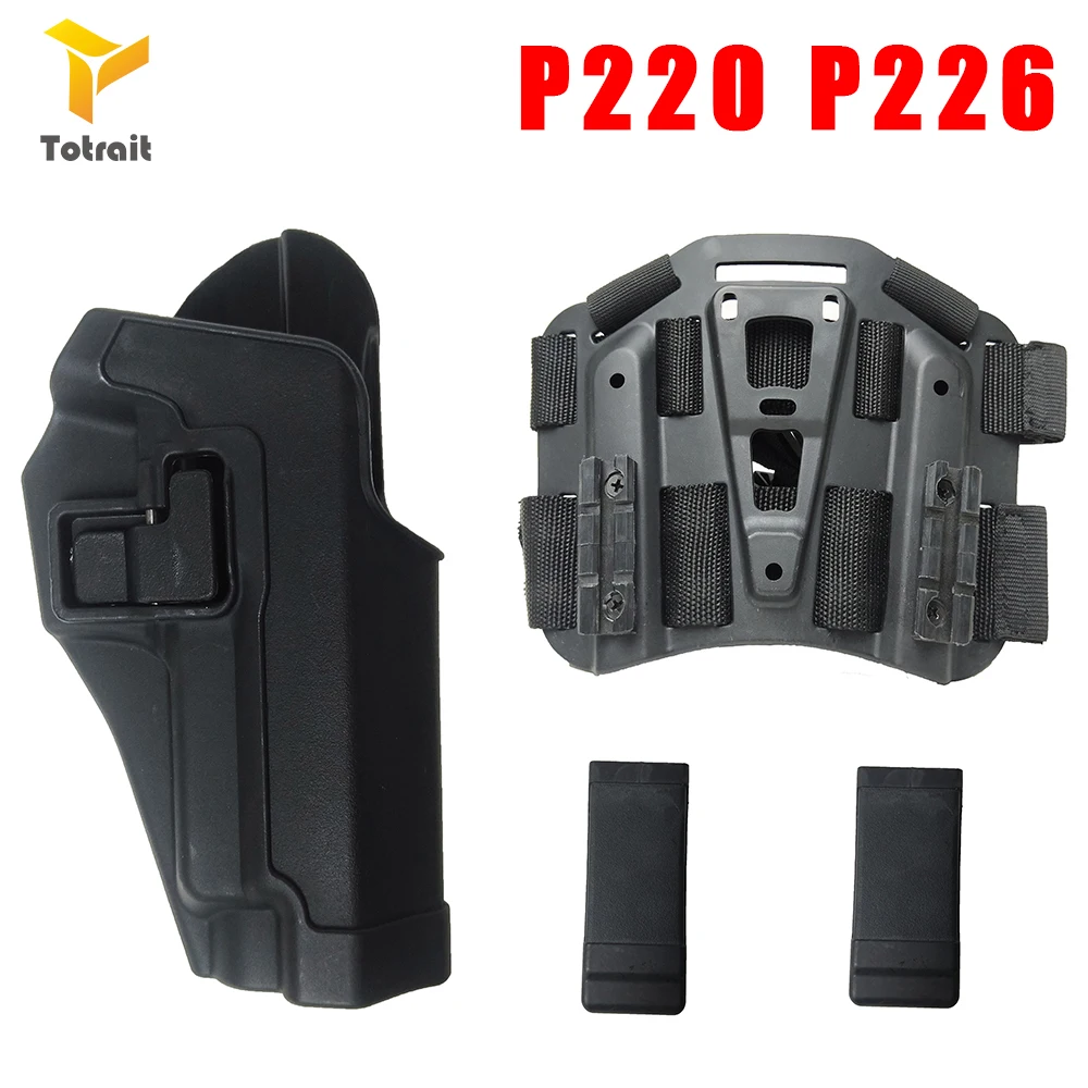 TOtrait CQC ножная кобура для пистолета P226 P220 аксессуары тактическая держатель