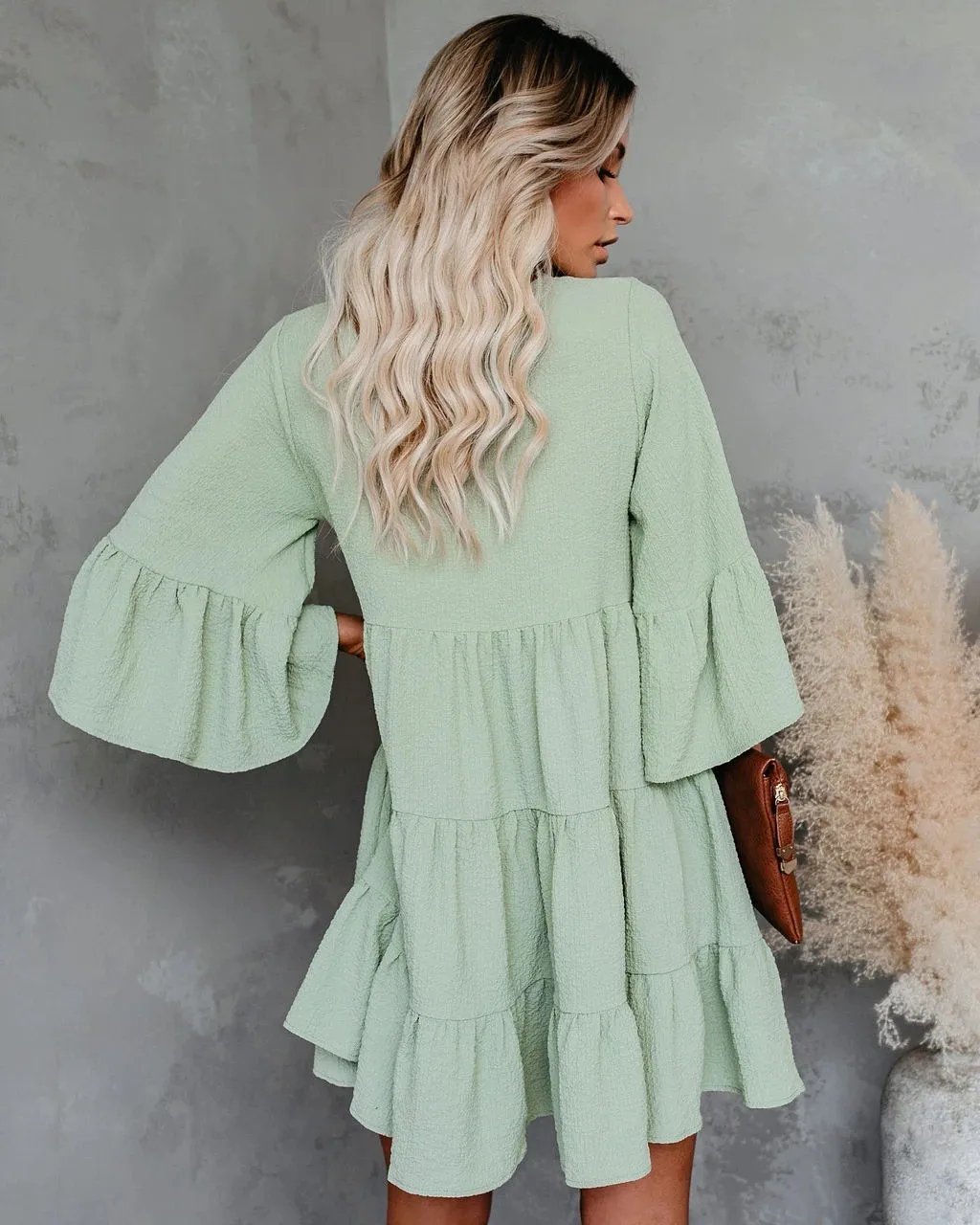 

Top Selling New Summer Women Mini Dresses Casual Beach Party Dress Women's Tassel Ruffled Flounce Female Fashion Dresses #9.8