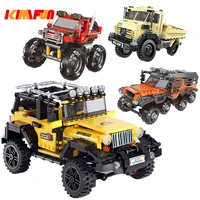 500 pcs car series all terrain vehicle set building blocks model bricks toys for kids educational gifts compatible with block