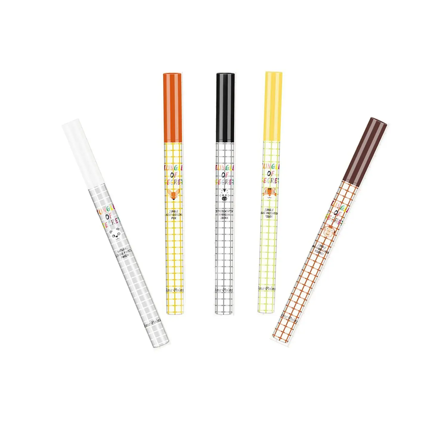 

5PCS Cosmetics Waterproof New Style Women Eyeliner Pen Long Lasting Liquid Quick Drying