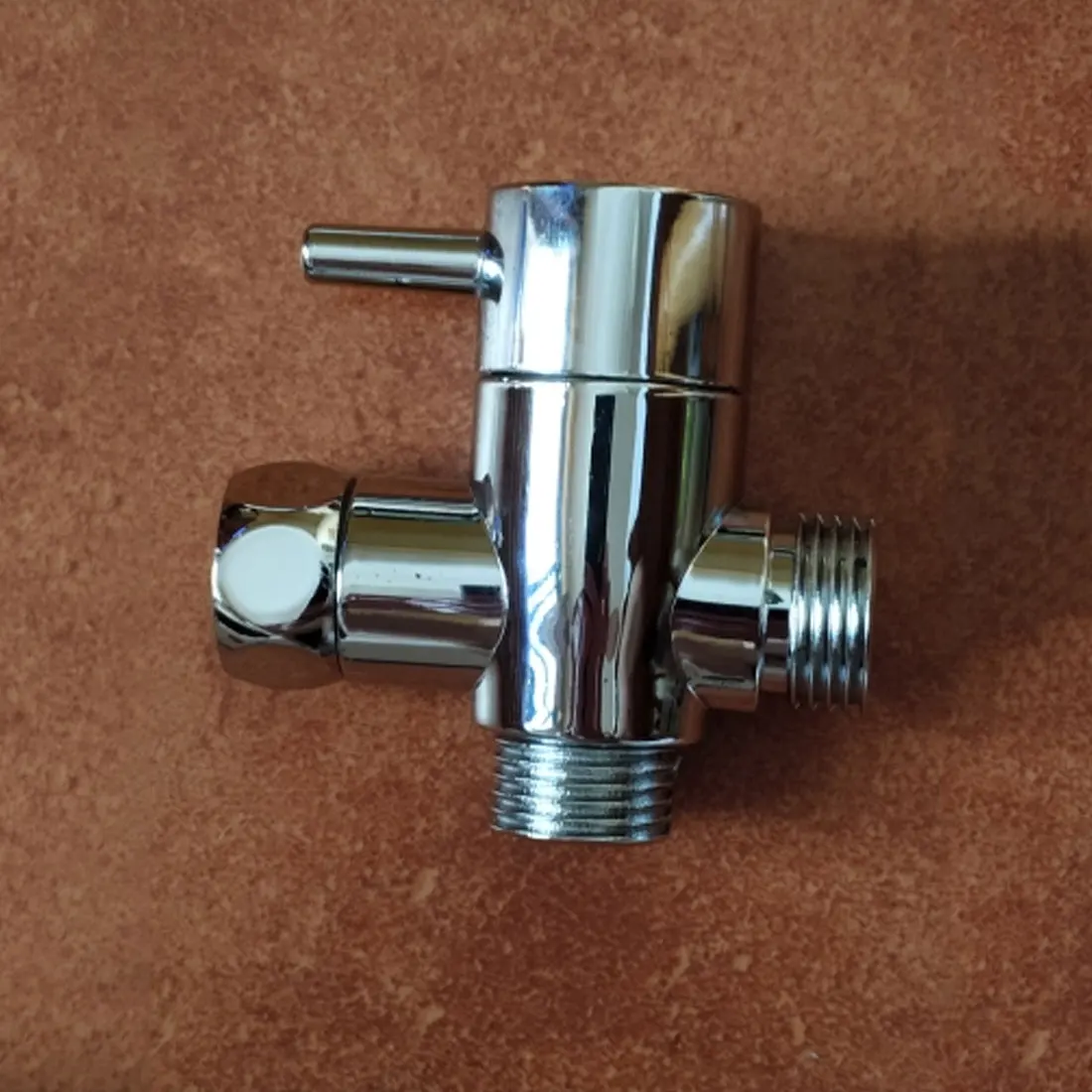 

NEW Function Switch Adapter Control Valve 3 Way Tee Connector Shower Head Diverter Valve For Toilet Bidet Shower Water Separator