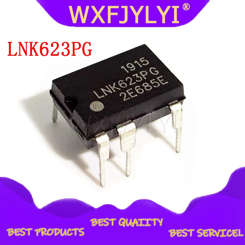 10 шт./лот LNK623PG LNK623 DIP-7 ЖК-чип управления | Электронные компоненты и принадлежности