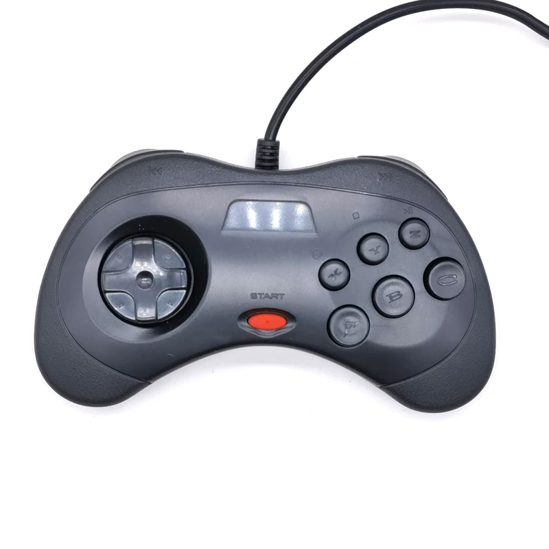 USB проводной игровой контроллер джойпад классический геймпад для системы Saturn ПК
