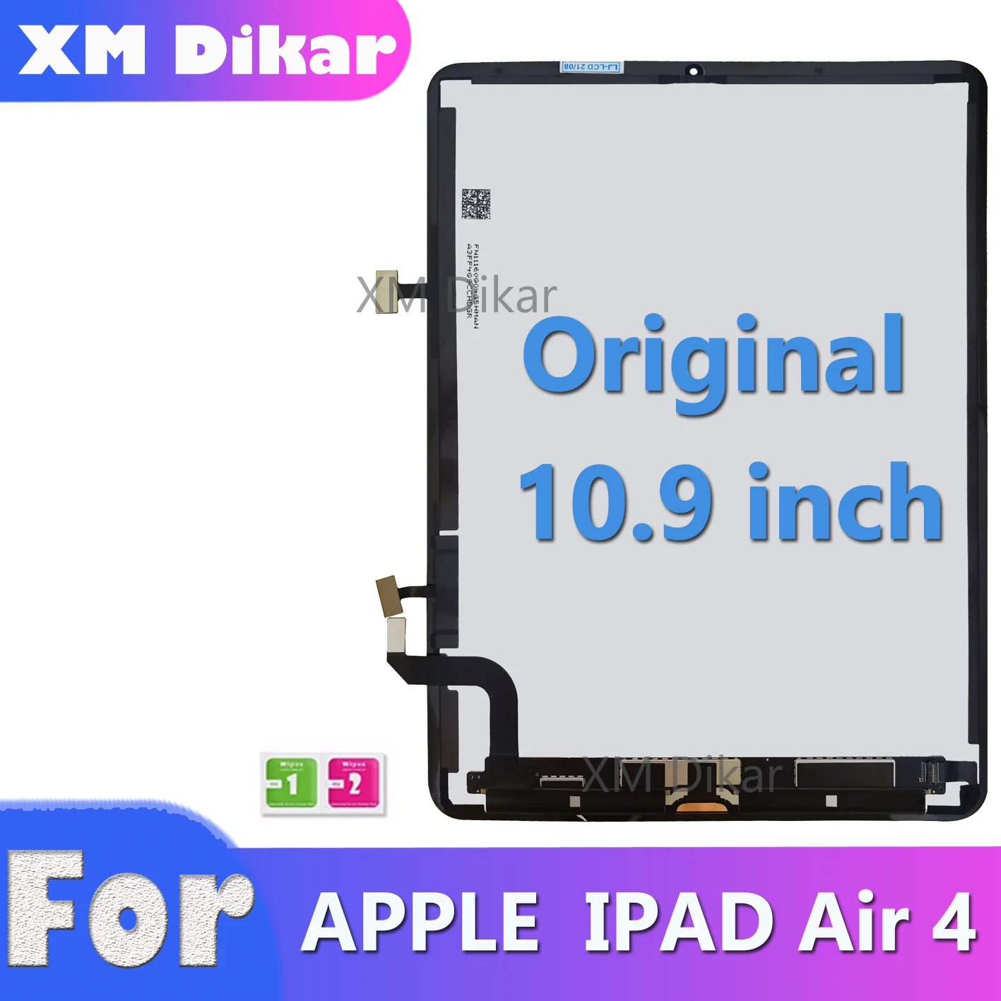 

Оригинальный ЖК-дисплей для Apple iPad Air 4 4-го поколения 10,9 дюйма Air4 2020 A2324 A2325 A2072 A2316, сенсорный экран в сборе для планшета