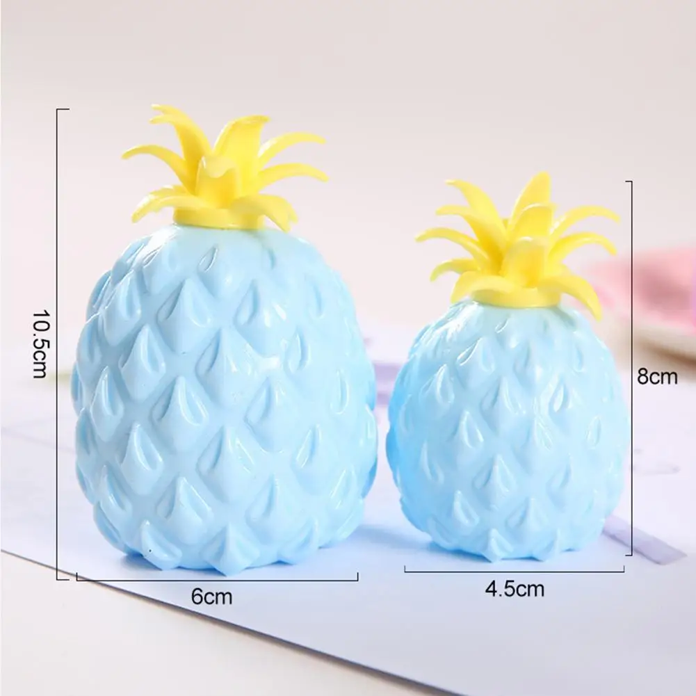 

Simulation Pineapple Decompression Vent Water Polo Color Random Delivery Cute Kneading Toys