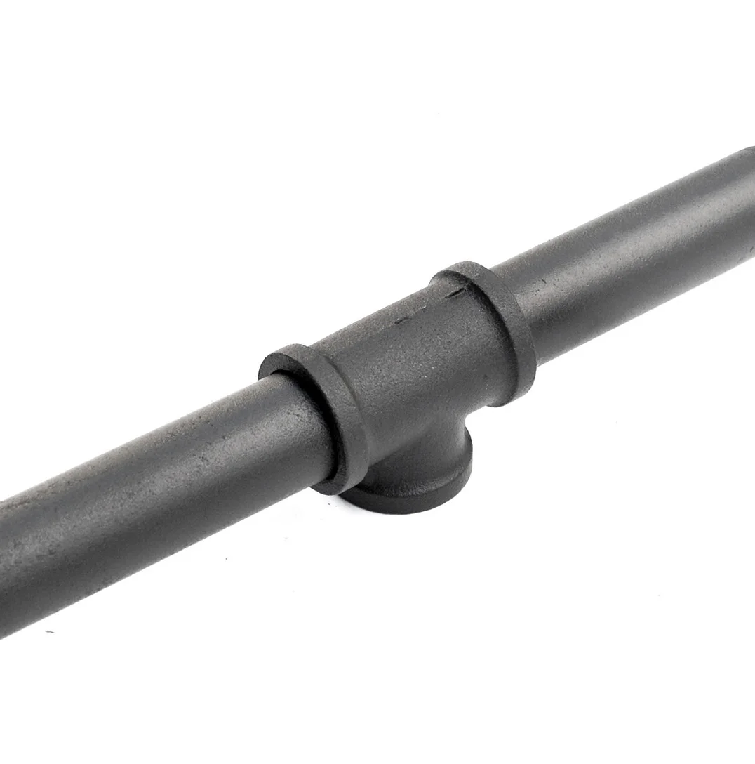 DIYHD промышленный черный железный чердак перила для труб лестницы Сельский прямой