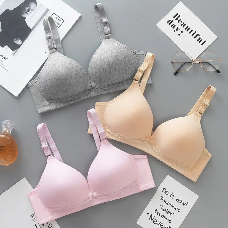 Sujetador de lactancia materna para mujer, sost&eacute;n de copa abierta, ropa interior para alimentar a mam&aacute;, cierre frontal, manos libres-3