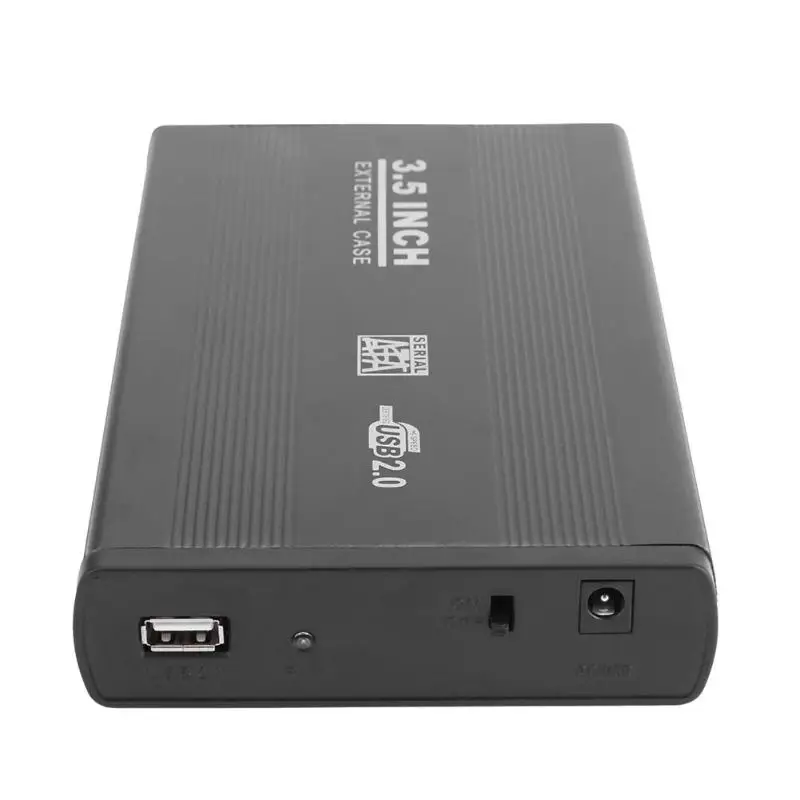 3,5 дюймовый SATA IDE для USB 3,0 высокоскоростной внешний HDD жесткий диск чехол Корпус коробка с Светодиодный индикатор для ноутбука