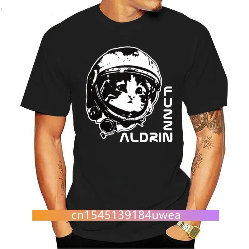 

2019 Fashion FUZZ ALDRIN SPACECAT POP ART DESIGN ROLL UP PARTY T-SHIRT - UNISEX /XXXL - HOT!Tee shirt