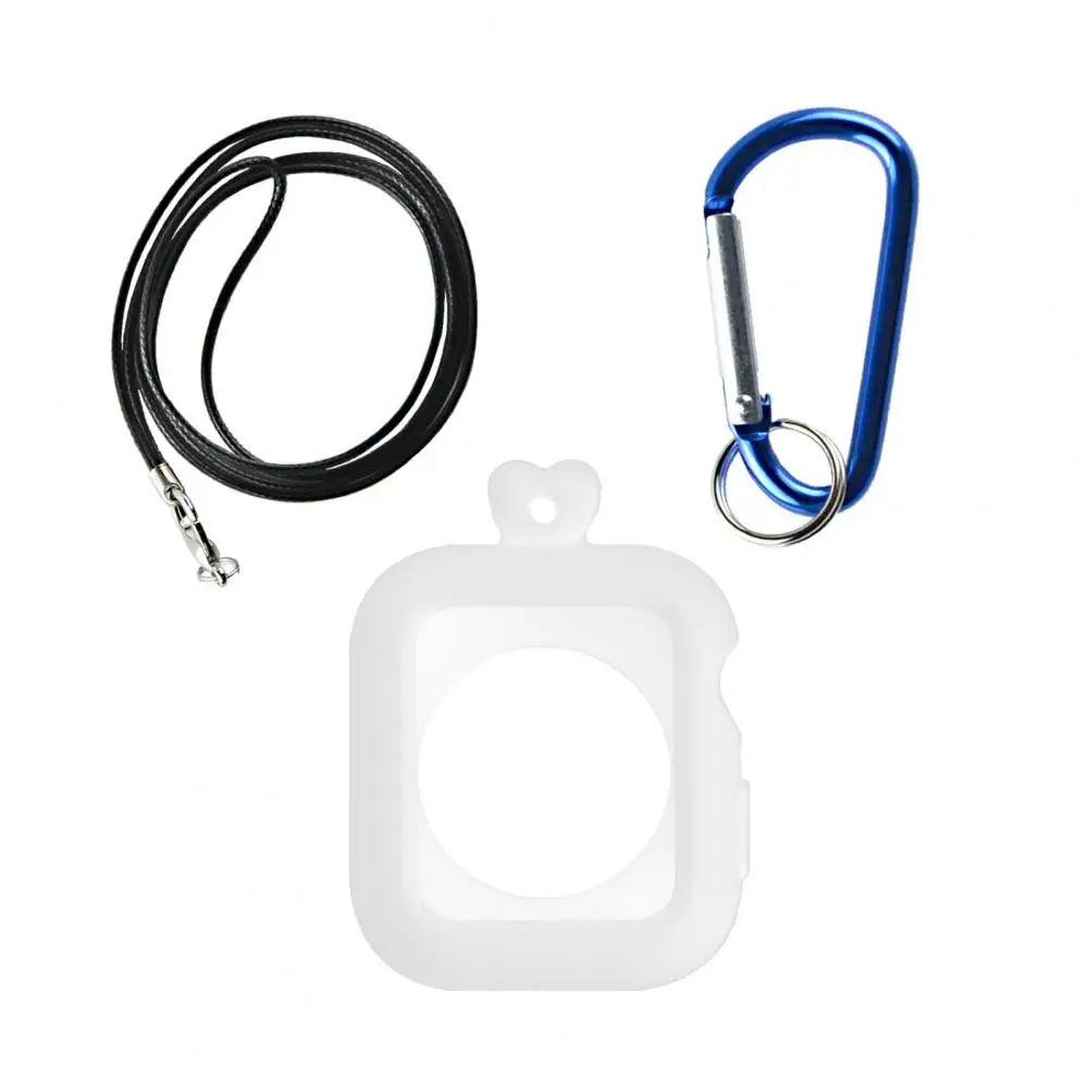 wearable soft silicone smart bracelet protective case cover for apple watch se wearable devices smart accessories free global shipping