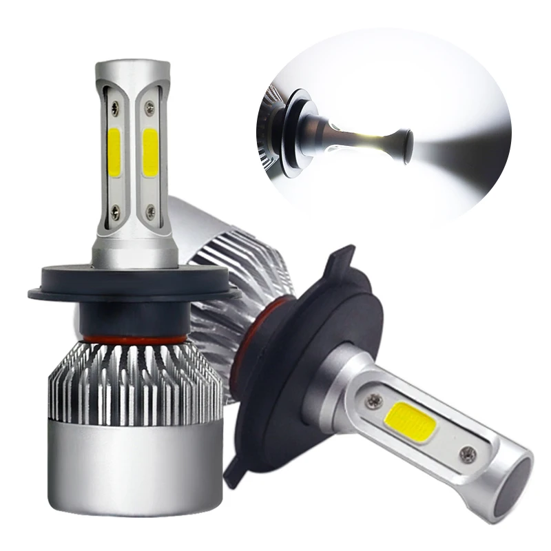 

2Pcs/set H4 LED H7 H11 H8 HB4 H1 H3 9005 HB3 9006 Auto Car Headlight Bulbs Led Fog Light Car Accessories