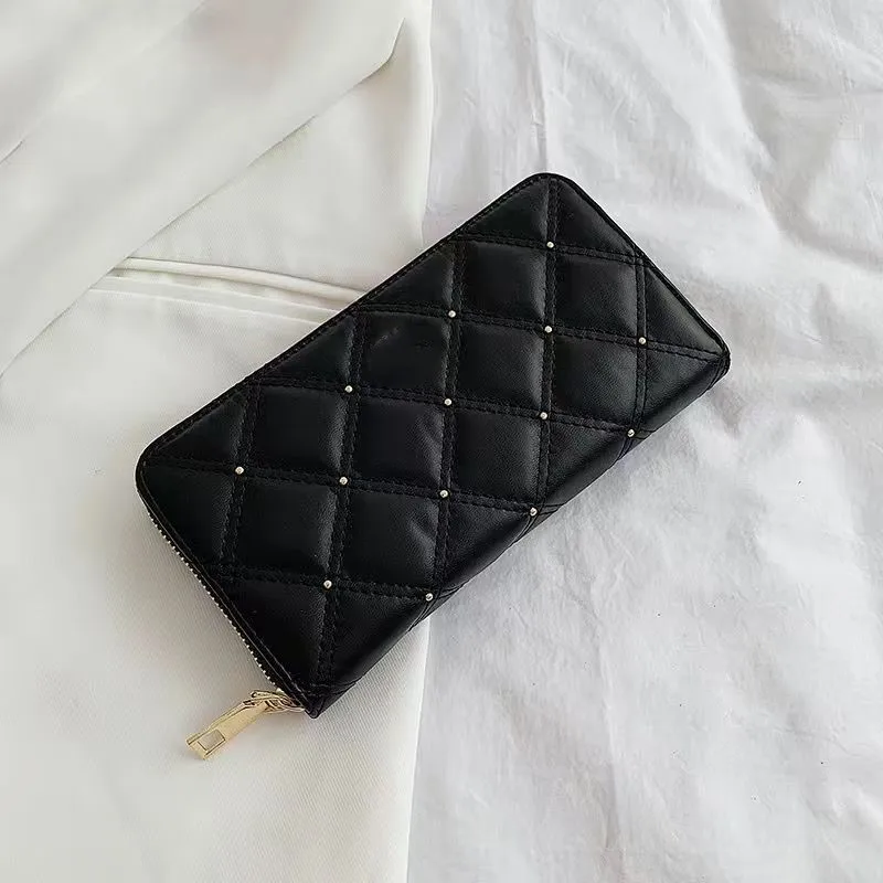 

Long wallet, personality, student 2021 fashion, simple, multi-function, large-capacity wallet, zipper clutch