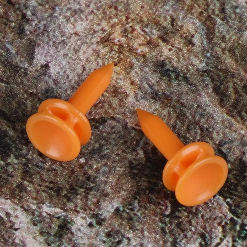 100 шт./компл. тройники для мини-гольфа пластиковые ограничительные штифты гольфа