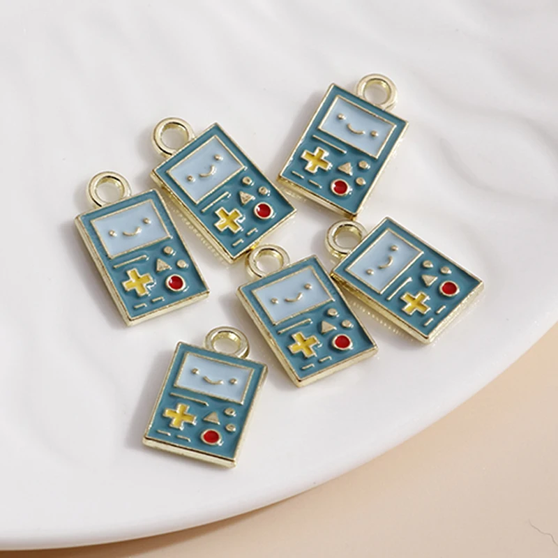 

Эмалированная мини-подвеска для игровой консоли «сделай сам», 7 х13 мм, 10 шт.