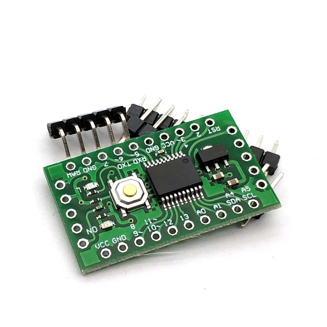 3,3 В/5 В LGT8F328P SSOP20 MiniEVB вместо Pro Mini ATMEGA328P