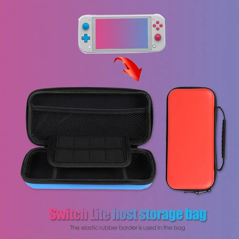 Портативная сумка для переноски EVA жесткий чехол Nintendo Switch Lite Mini Console обновленная и