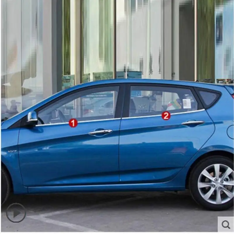 Хромированные модифицированные автоматические декоративные оконные наклейки