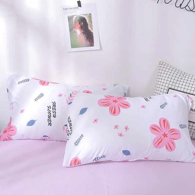 

Washed Cotton Summer Printed Quilt with filler Soft Quilt Sets Lace Comforter Pillowcase Bed Sheet Twin Full Queen Size 1/3/4Pcs