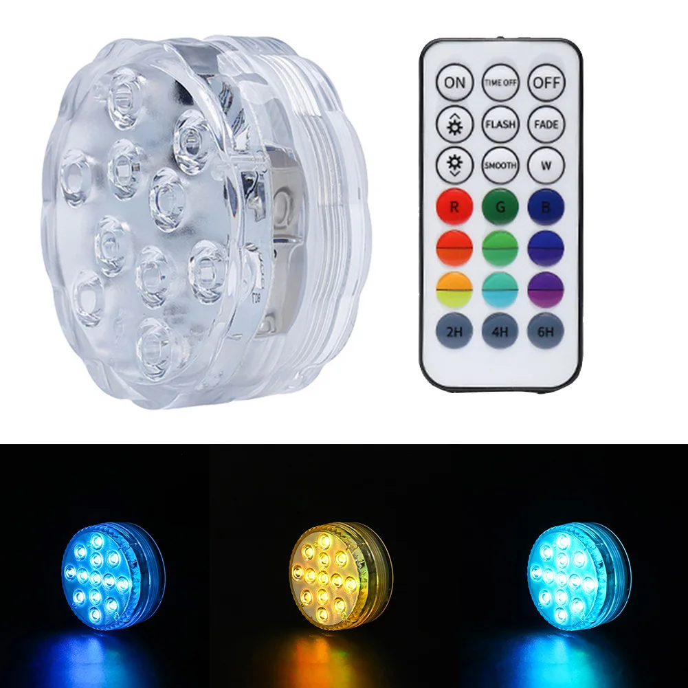 Подводный пруд для бассейна ванной спа садовый яркий домашний декор RGB