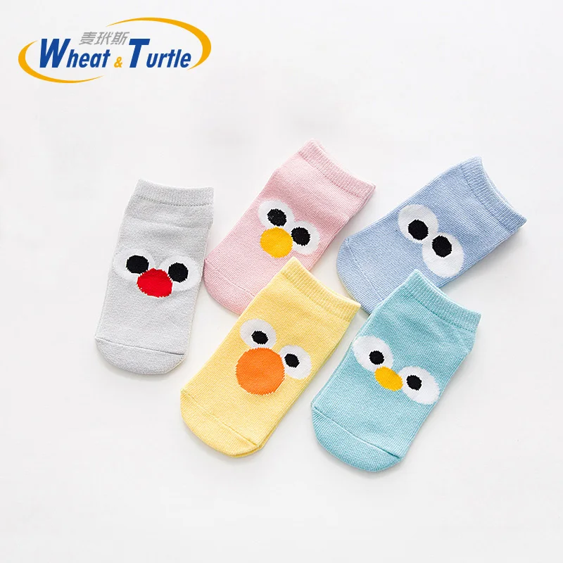 5 Pcs/Lot Mother Kids Children's Clothing Socks Cotton Unisex Animal Pattern Children Short All Season For Baby | Детская одежда и