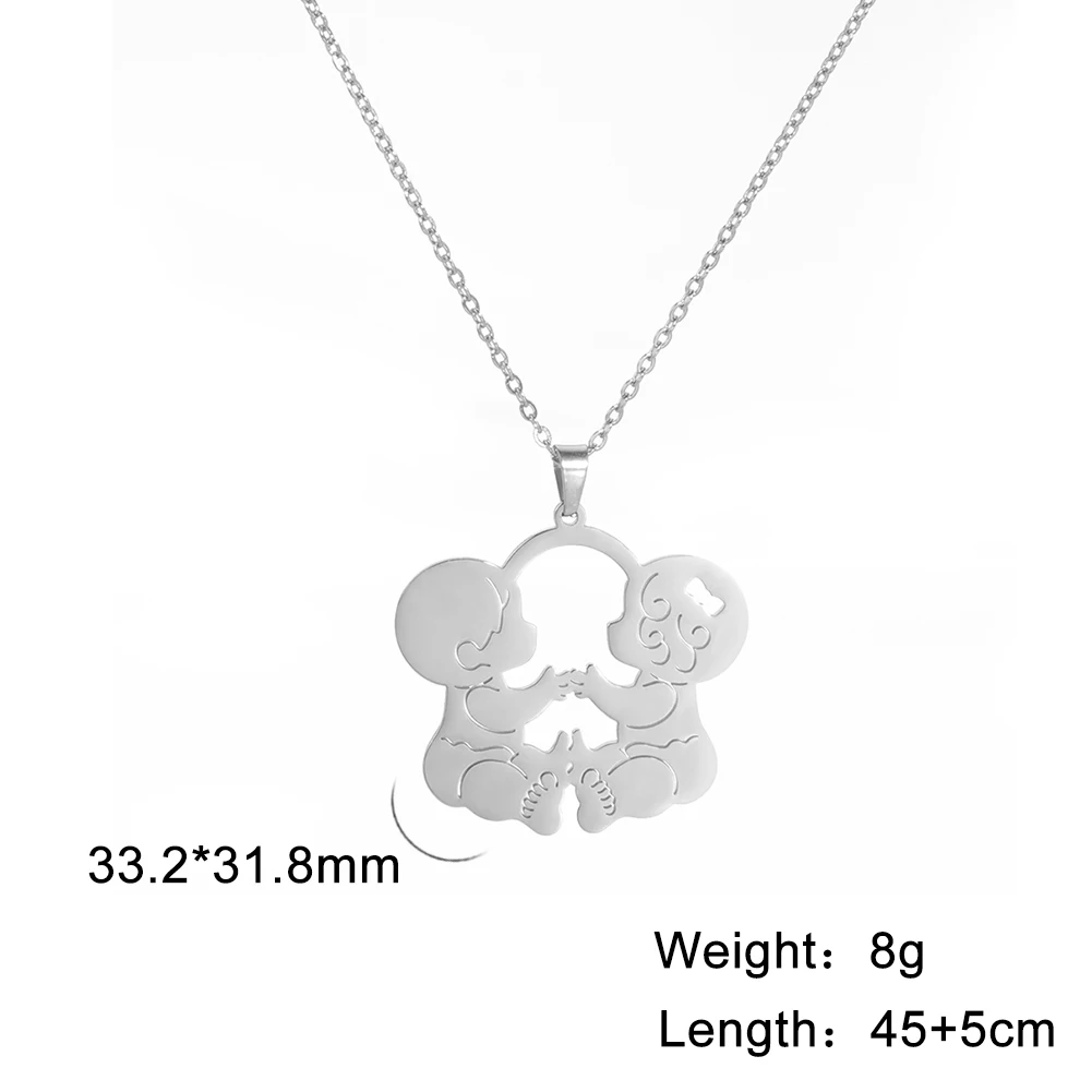 Ожерелье для мальчиков и девочек ожерелье новорожденных ребенок золотой цвет