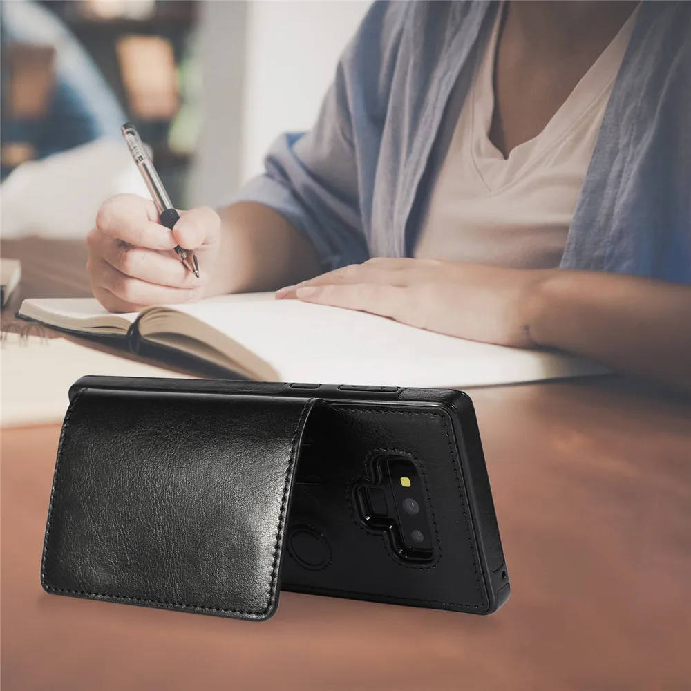Чехол для телефона СПС samsung Galaxy Note 10 9 чехол роскошный Флип кожаный бумажник на