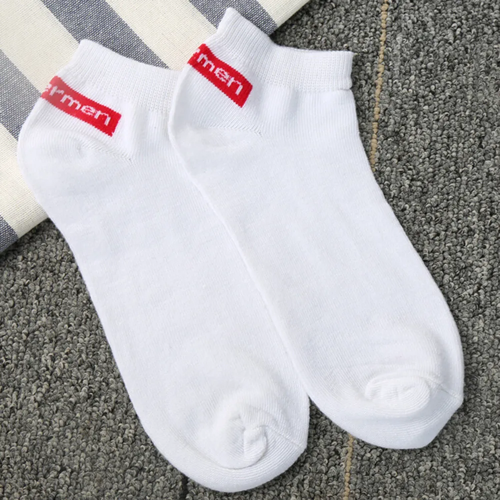 

1Pair Men Cotton Sock Comfortable Stripe Slippers Short Ankle Socks High Quality Calcetines Hombre Sokken Harajuku 3 Colors