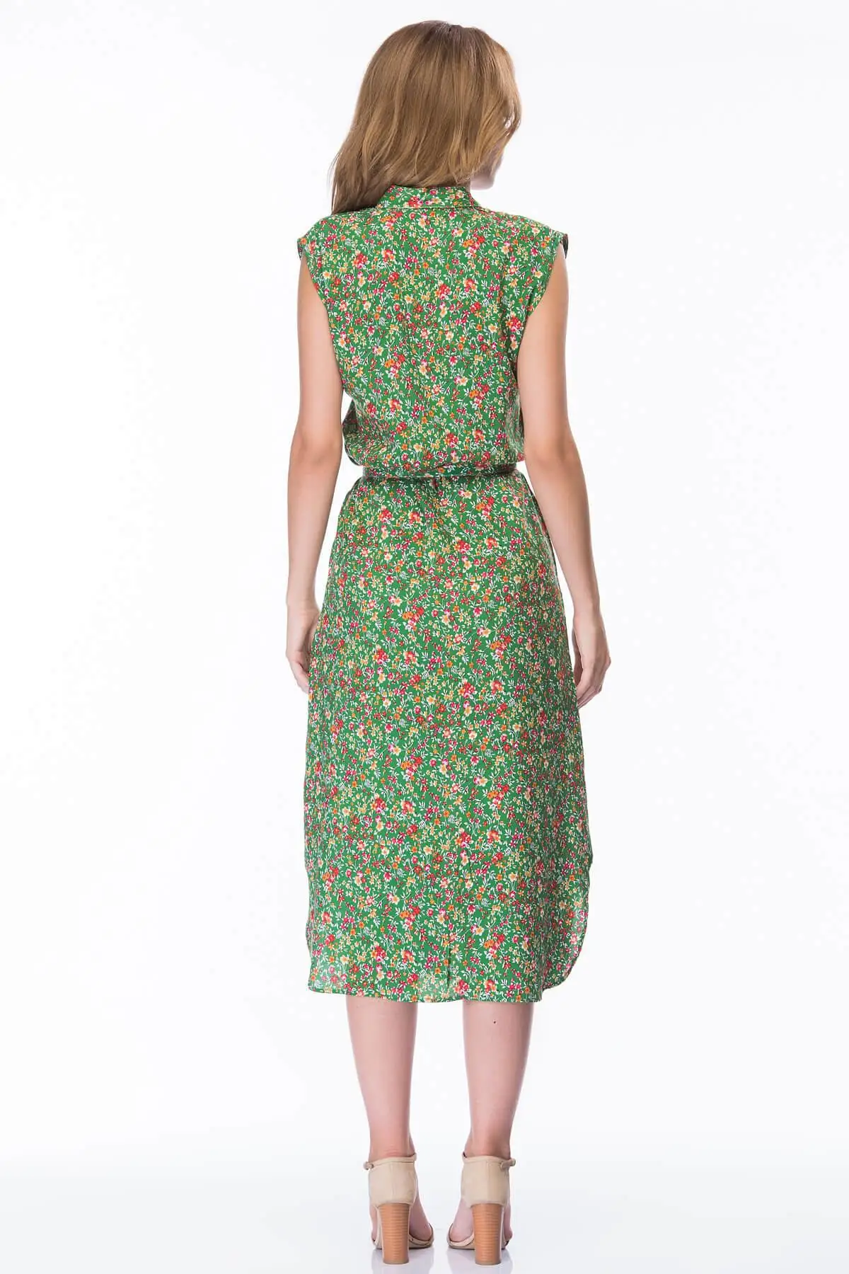 Dewberry женские зеленые Dress-1320001Z6576 | Женская одежда