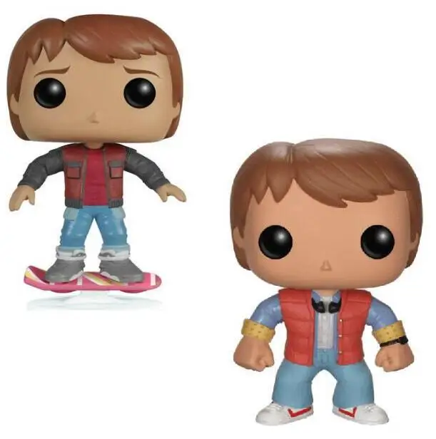 Назад в будущее Марти Макфлай Виниловая фигурка кукол модель игрушки |