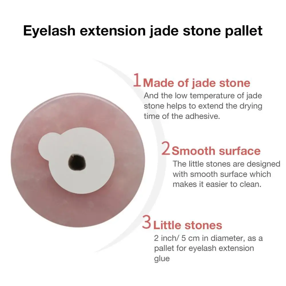 Прививка ресниц розовый кристалл нефрит инструмент для прививки клей