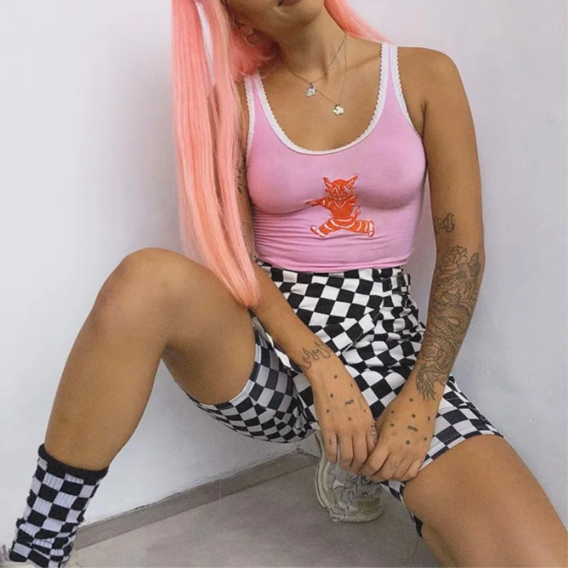 2019 летние женские топы без рукавов с круглым вырезом сексуальные кружевные