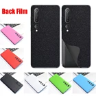 Матовая кожаная пленка для Xiaomi 11 Pro 11 Ultra Mi 10 Redmi K20 K30 Ultra K40 Pro 10X, задняя наклейка