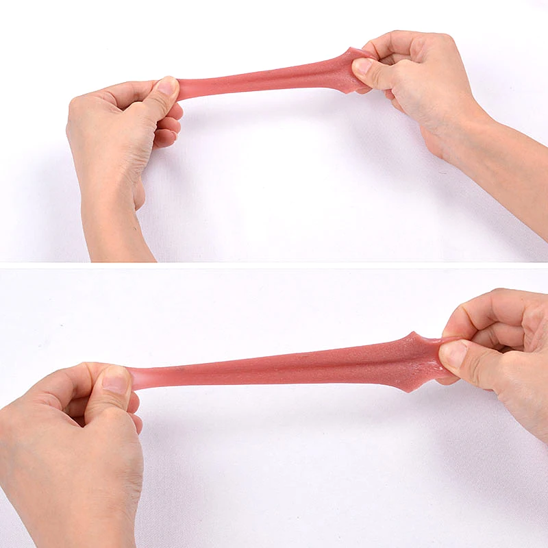 Смешной искусственный язык на Хэллоуин игрушка гибкая симулятор розыгрыша