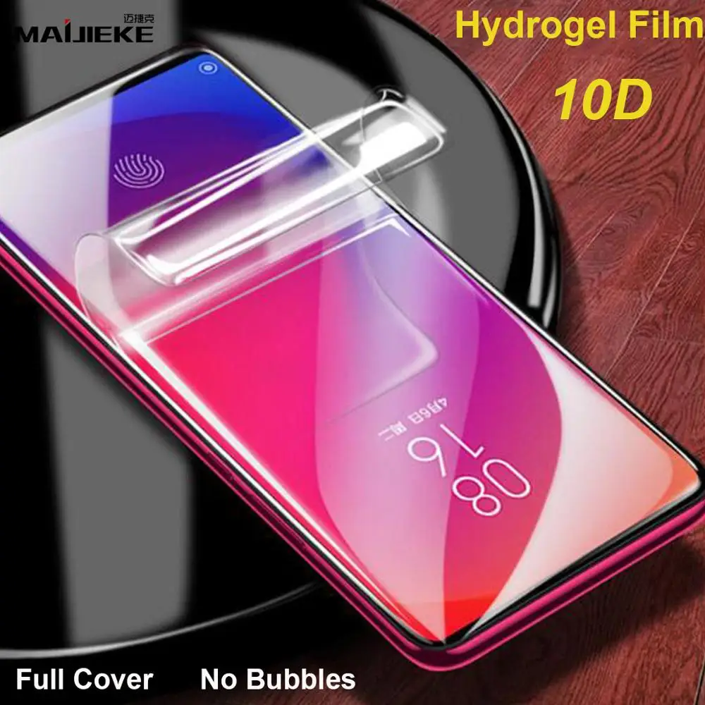 

10D Hydrogel Film For Xiaomi mi 9T Pro mi 9 8 se pro CC9 A2 A1 5X Redmi K20 Pro Note 8 8T 7 6 Pro Full Cover Screen Protector