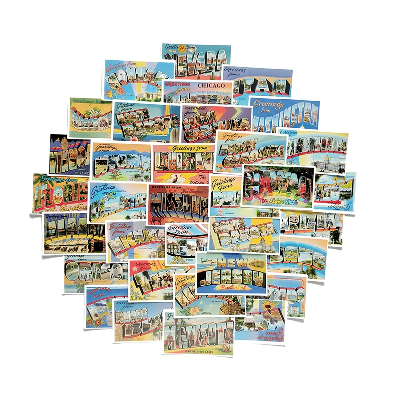 50 шт. водонепроницаемые чемодан для скйетборда гитары граффити | Канцтовары