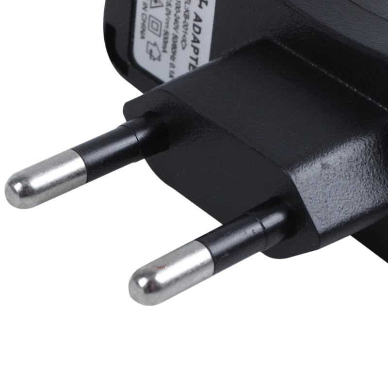 AC 110V-240V to DC 5V 0.5A 500mA USB EU Plug Power Adapter Charger | Электроника
