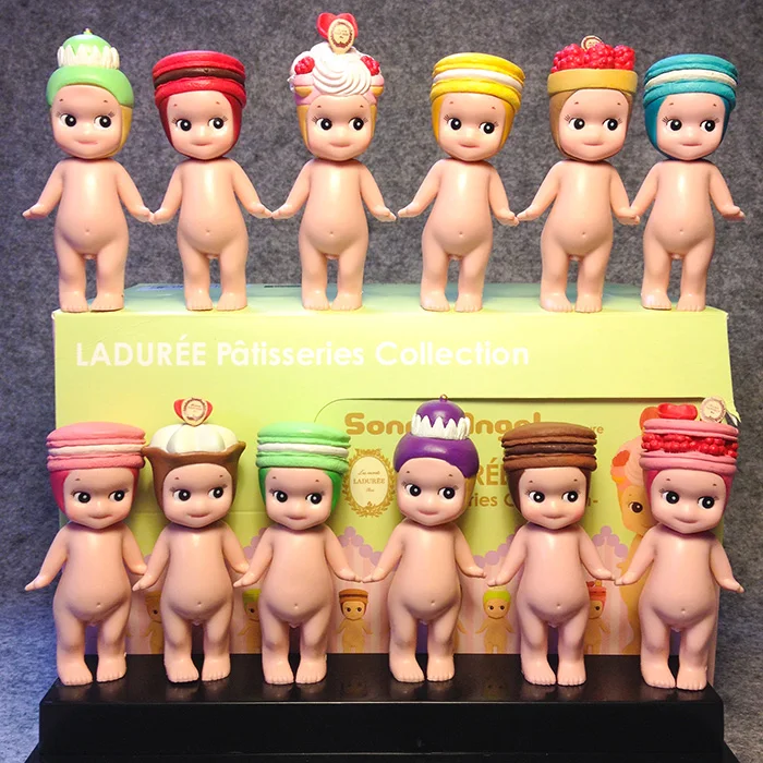 12 шт./лот милая кукла Макарон с ангелом kewpie игрушка детский подарок на день