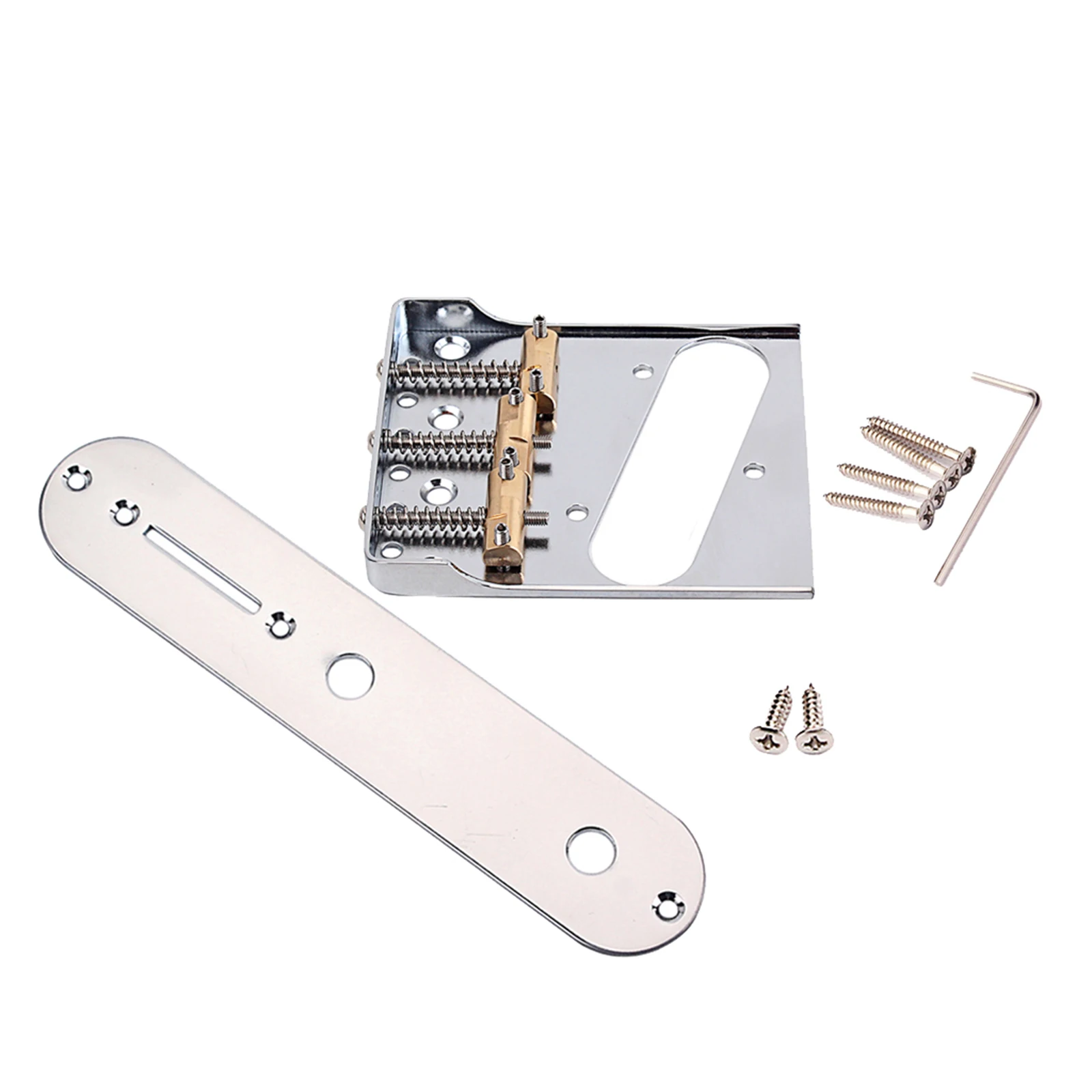 Хромированные винтажные гитарные мостики и мостовые части для электрогитары в