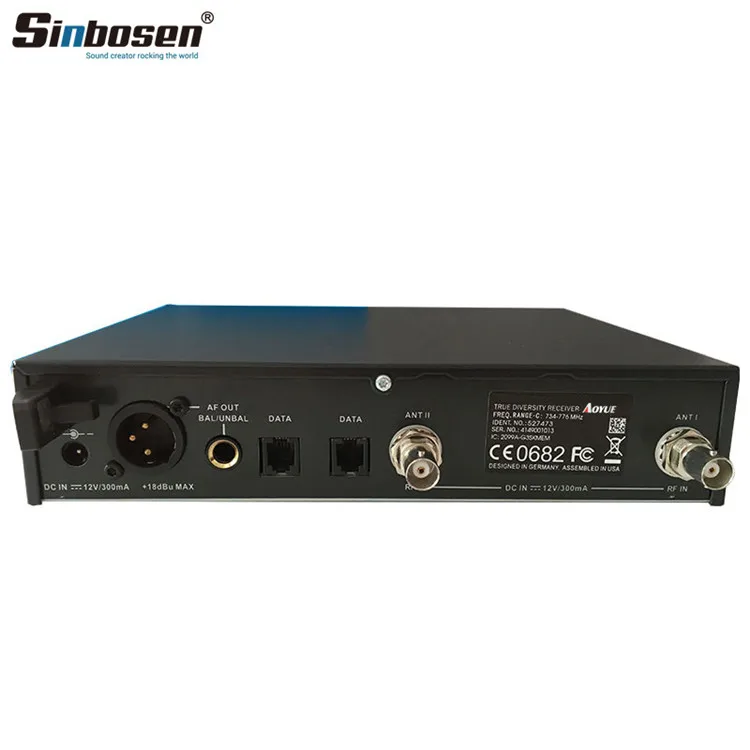 Профессиональный караоке беспроводной вакуумный микрофон Sinbosen UHF беспроводная