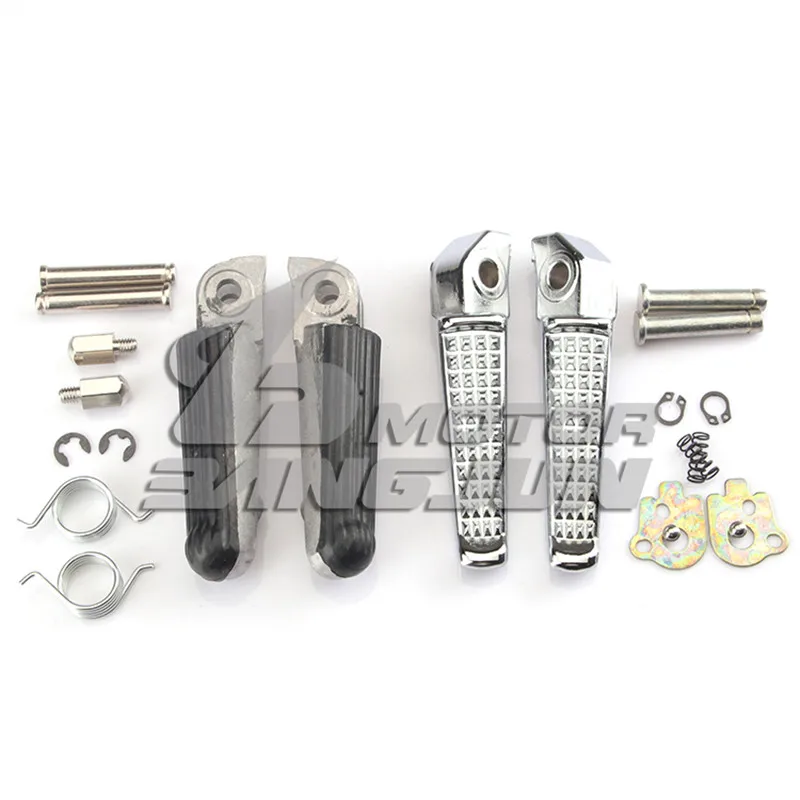 Измененные аксессуары Moto Foot Pedals для мотоциклов Honda CBR250 CBR400 VFR400 NSR250, простая установка.