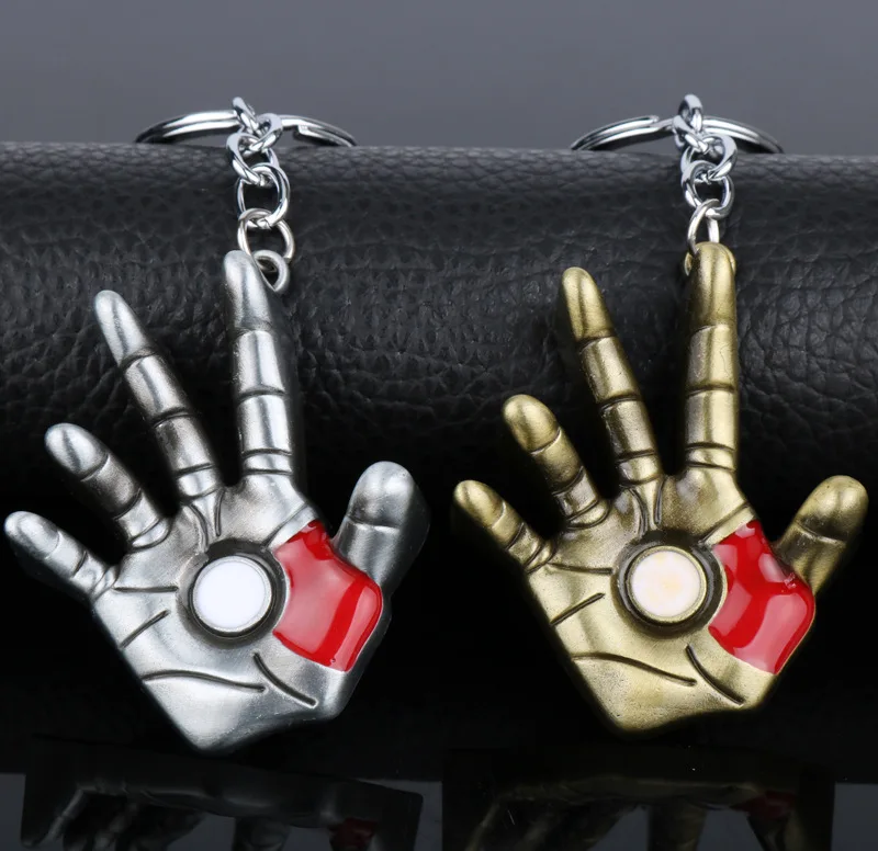 2019 новый брелок Мстители танос супер герой Железный человек Пальма Модель из