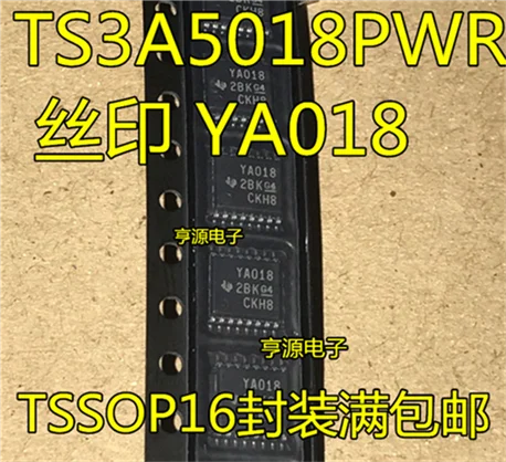 

TS3A5018 TS3A5018PWR YA018 TSSOP16