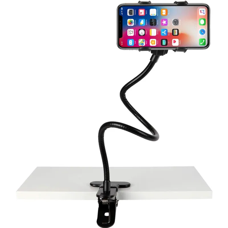 Angle Adjustable Cradle Cellular Articulated Arm Support Baby Monitor Mobile Cell Phone Holder For Bed Record Videos Long Arm